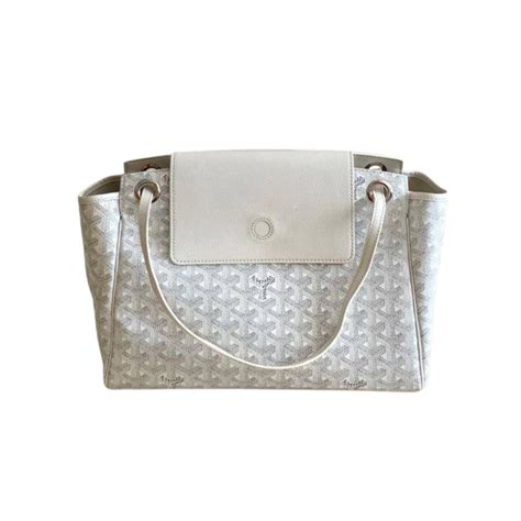 goyard rouette white|goyard rouette price.